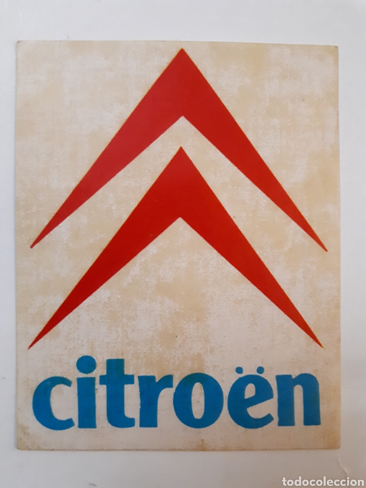 Pegatinas de colecci&oacute;n: ANTIGUA PEGATINA CITRO&Euml;N (sin trasera)
