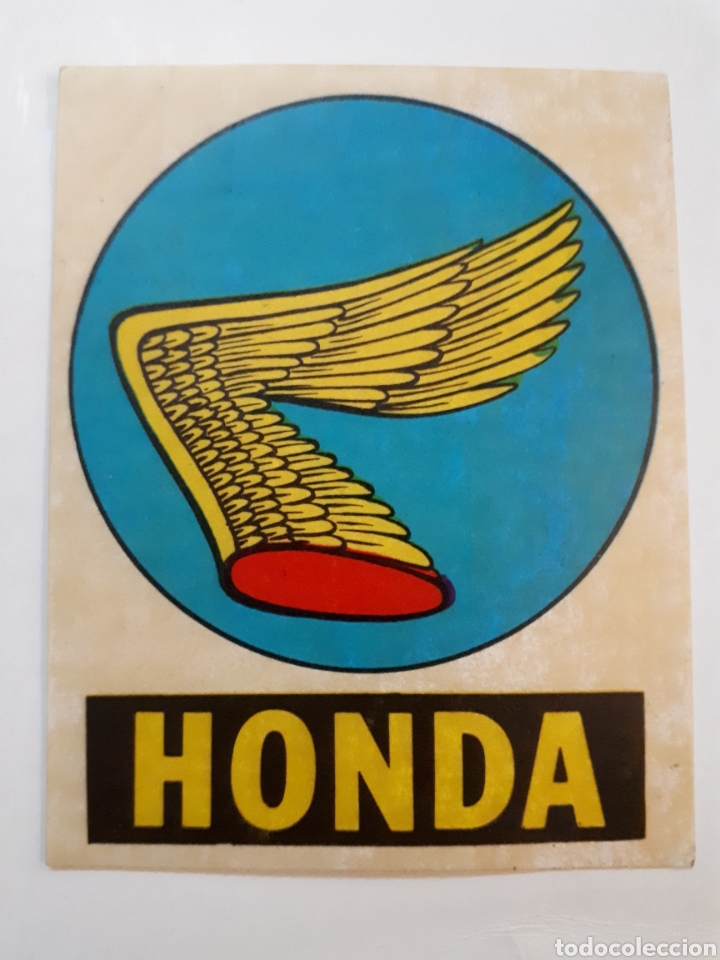 Pegatinas de colecci&oacute;n: ANTIGUA PEGATINA HONDA (sin trasera)