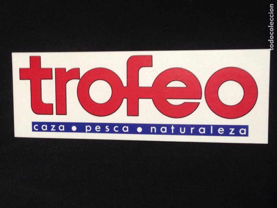 Sammlung von Aufklebern: Pegatina-Publicidad-Trofeo&bull;Caza&bull;Pesca&bull;Naturaleza.