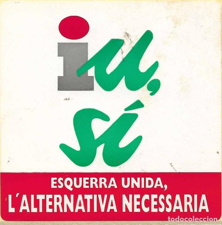 Pegatinas de colecci&oacute;n: ESQUERRA UNIDA A&Ntilde;OS 90 - Foto 1