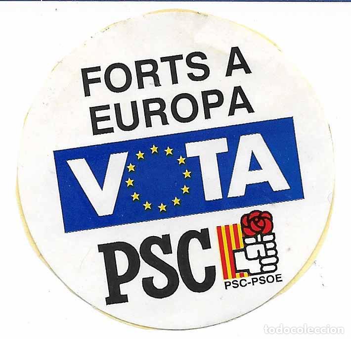 Pegatinas de colecci&oacute;n: PSC-PSOE, A&Ntilde;OS 90 - Foto 1