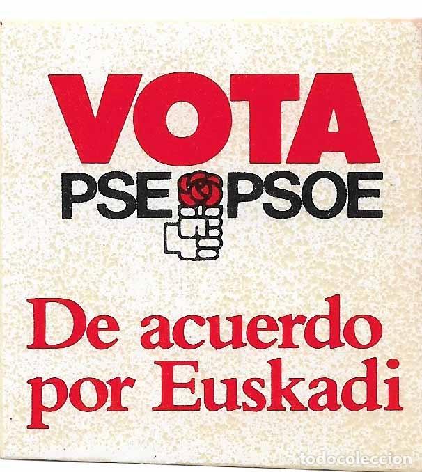 Pegatinas de colecci&oacute;n: PSE-PSOE, A&Ntilde;OS 90