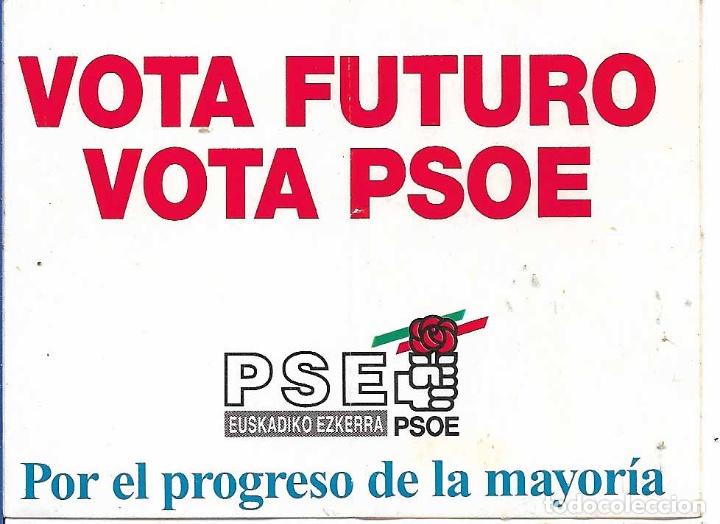 Pegatinas de colecci&oacute;n: PSE-PSOE- EUSKADIKO EZKERRA, A&Ntilde;OS 90