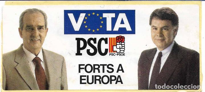 Pegatinas de colecci&oacute;n: PSC-PSOE, A&Ntilde;OS 90