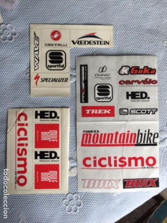 Pegatinas de colecci&oacute;n: Pegatinas de ciclismo