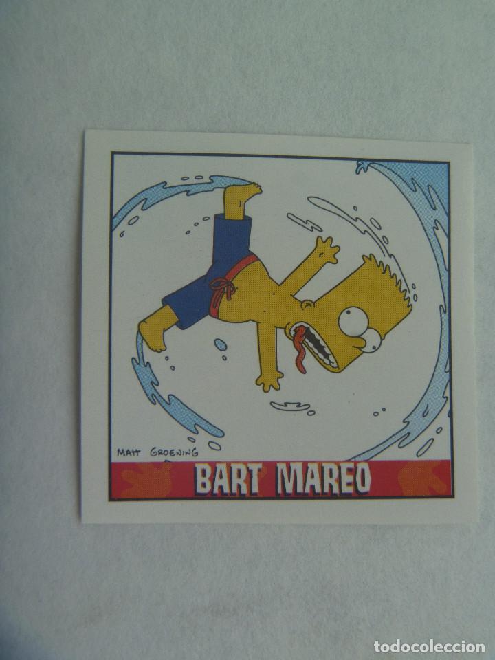 Pegatinas de colecci&oacute;n: PEGATINA DE LOS SIMPSONS : BART MAREO . DE MATUTANO