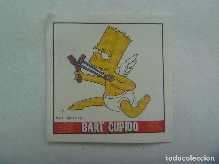 Pegatinas de colecci&oacute;n: PEGATINA DE LOS SIMPSONS : BART CUPIDO . DE MATUTANO