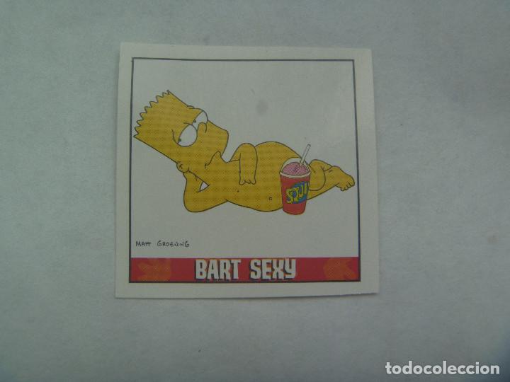 Pegatinas de colecci&oacute;n: PEGATINA DE LOS SIMPSONS : BART SEXY . DE MATUTANO