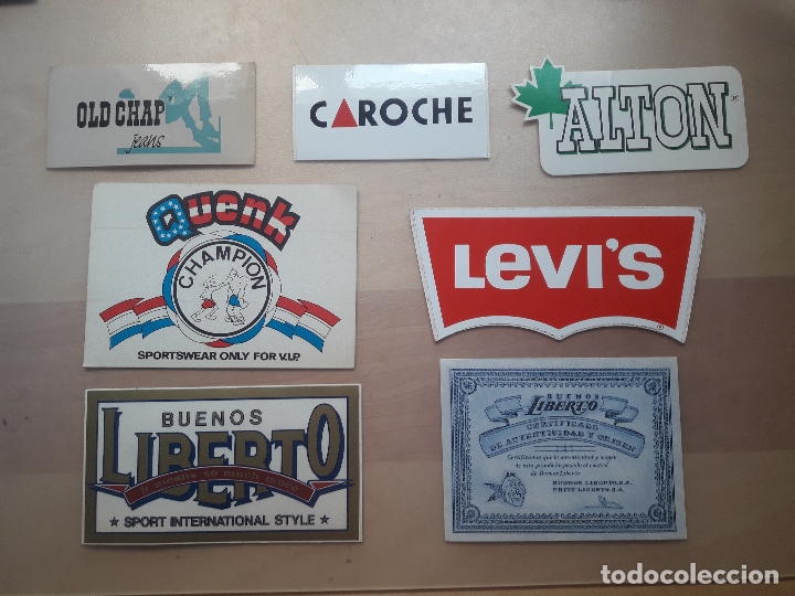 gran lote 7 pegatinas adhesivos años 80 y 90 ma - Buy Antique and  collectible stickers on todocoleccion