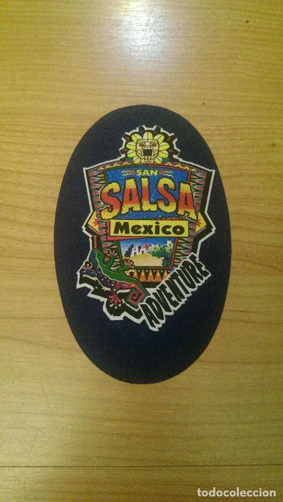 Sammlung von Aufklebern: PEGATINA DE TELA &laquo;SALSA MEXICO ADVENTURE&raquo;