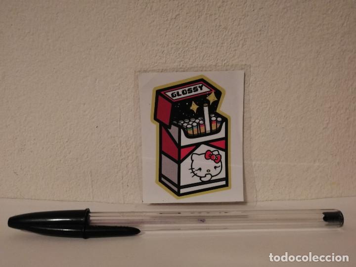 Pegatinas de colecci&oacute;n: PEGATINA ORIGINAL - GLOSSY HELLO KITTY - STREET STICKER ART - TABACO PAQUETE