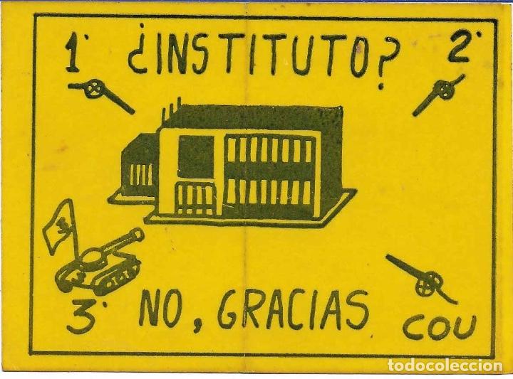 Pegatinas de colecci&oacute;n: PEGATINA COLEGIAL A&Ntilde;OS 80