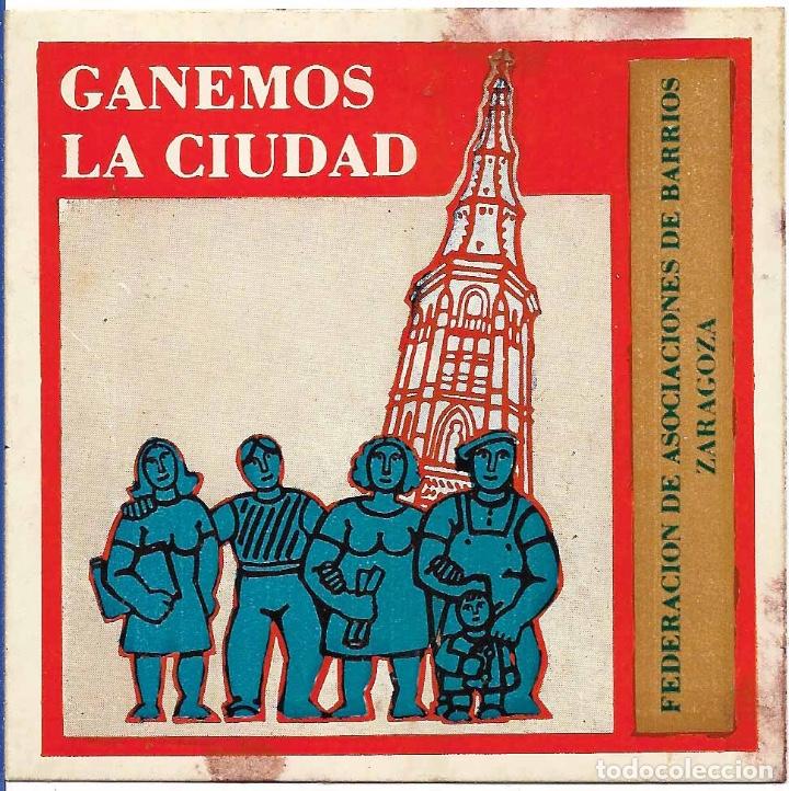 Collection stickers: ASOCIACIONES DE BARRIO DE ZARAGOZA, A&Ntilde;OS 90