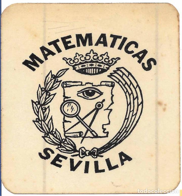 Collection stickers: MATEM&Aacute;TICAS, SEVILLA A&Ntilde;OS 80