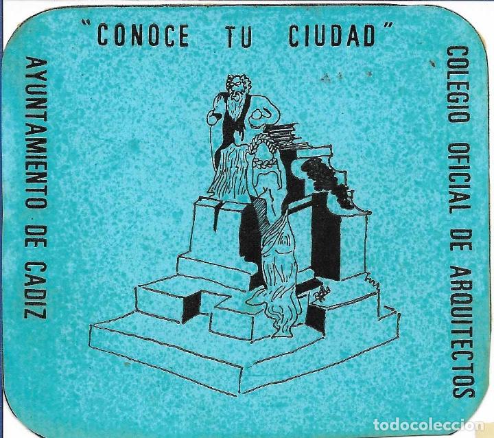 Pegatinas de colecci&oacute;n: COLEGIO DE ARQUITECTOS DE C&Aacute;DIZ, A&Ntilde;OS 80