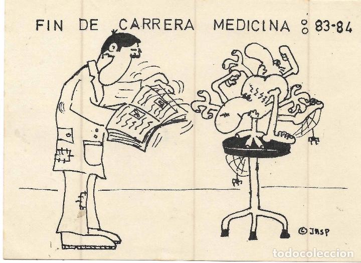 Pegatinas de colecci&oacute;n: PEGATINA ESCOLAR, MEDICINA 83/84