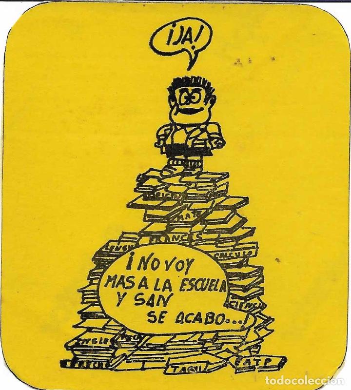 Pegatinas de colecci&oacute;n: PEGATINA ESCOLAR, A&Ntilde;OS 80