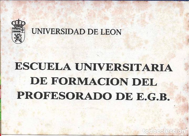 Pegatinas de colecci&oacute;n: UNIVERSIDAD DE LE&Oacute;N, A&Ntilde;OS 80