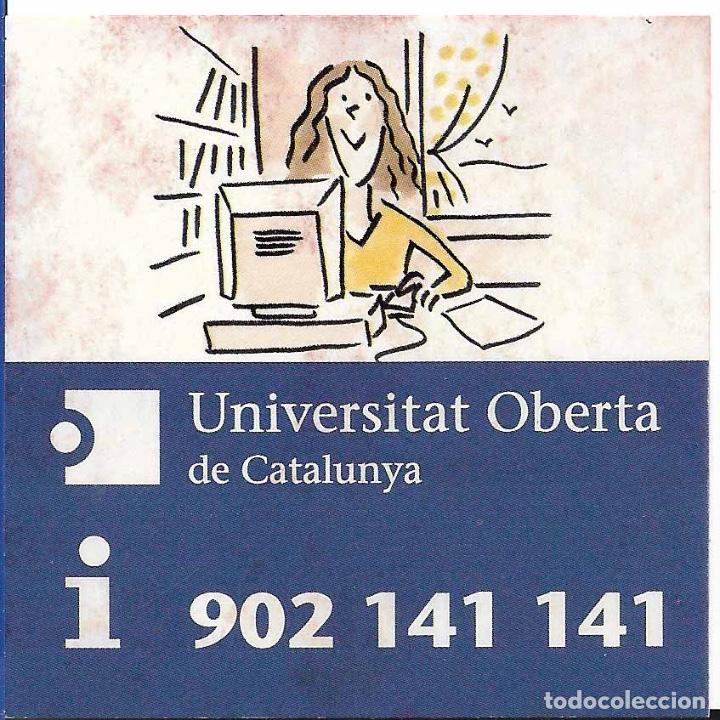 Pegatinas de colecci&oacute;n: UNIVERSITAT OBERTA DE CATALUNYA, A&Ntilde;OS 90