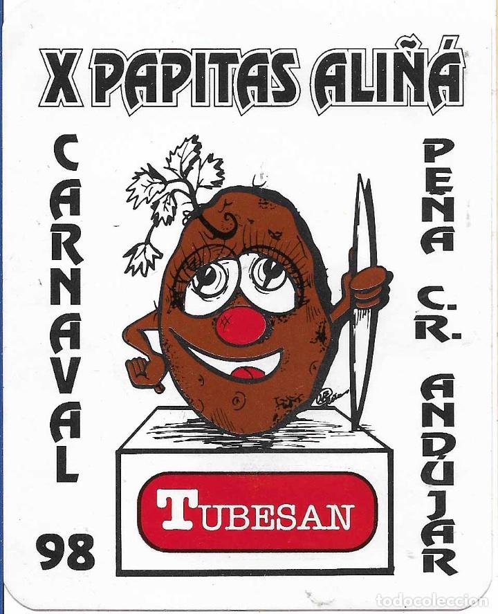 Pegatinas de colecci&oacute;n: PE&Ntilde;A CULTURAL AND&Uacute;JAR, 1998