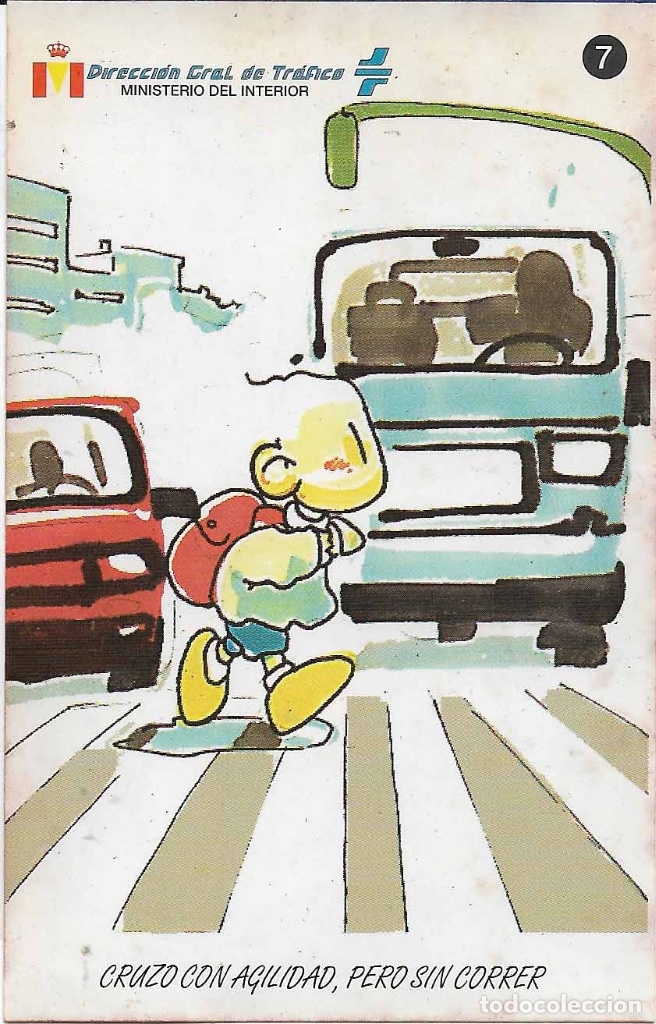 Pegatinas de colecci&oacute;n: DIRECCI&Oacute;N GENERAL DE TR&Aacute;FICO, A&Ntilde;OS 90