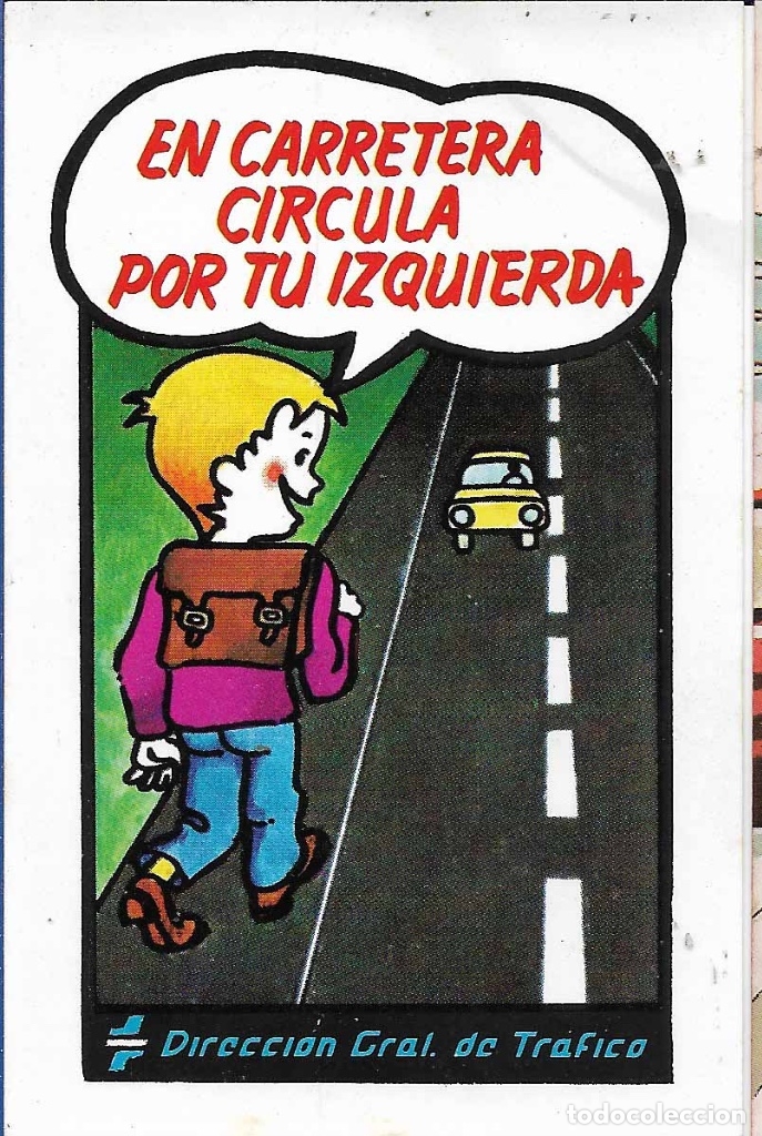 Autocollants de collection: DIRECCI&Oacute;N GENERAL DE TR&Aacute;FICO, A&Ntilde;OS 90