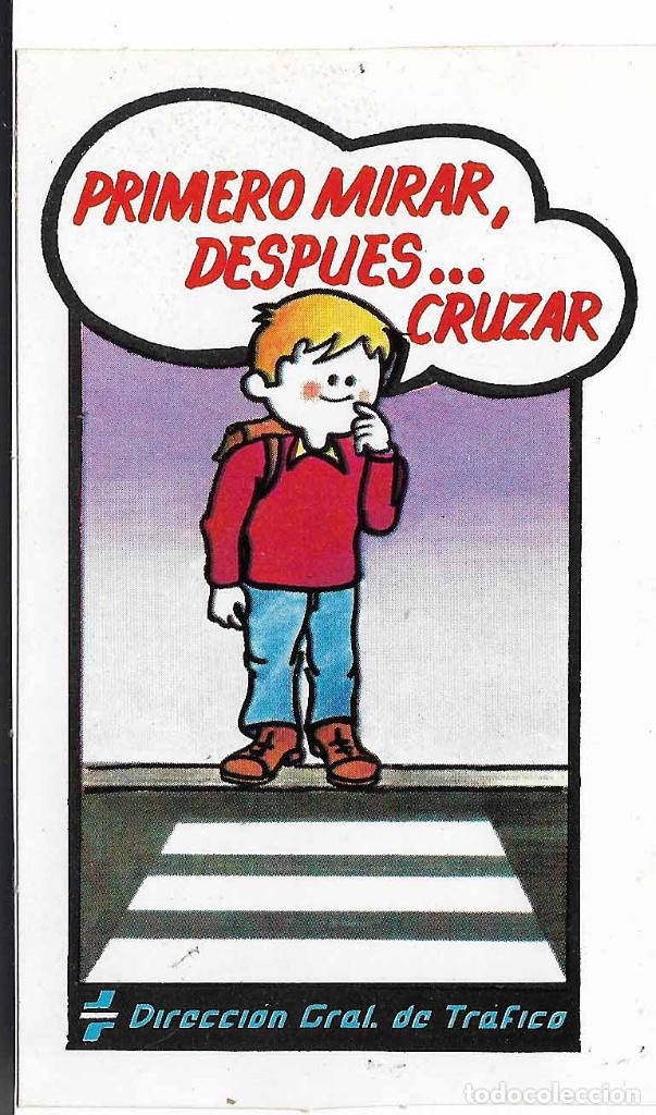 Autocollants de collection: DIRECCI&Oacute;N GENERAL DE TR&Aacute;FICO, A&Ntilde;OS 90