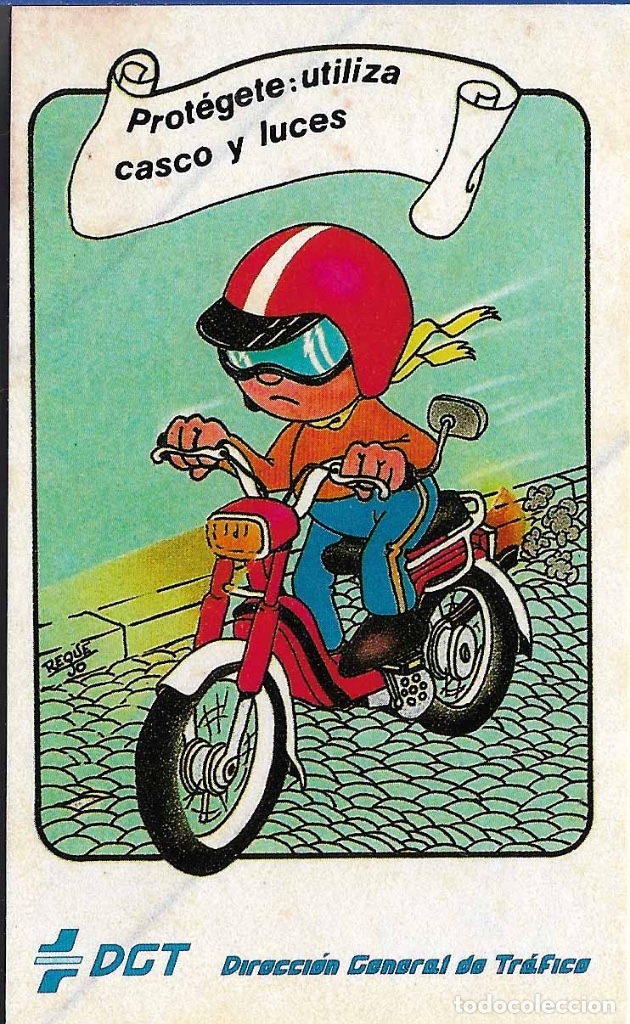 Autocollants de collection: DIRECCI&Oacute;N GENERAL DE TR&Aacute;FICO, A&Ntilde;OS 90