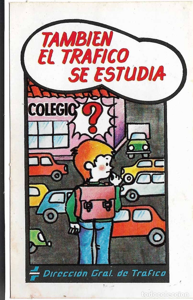 Autocollants de collection: DIRECCI&Oacute;N GENERAL DE TR&Aacute;FICO, A&Ntilde;OS 90
