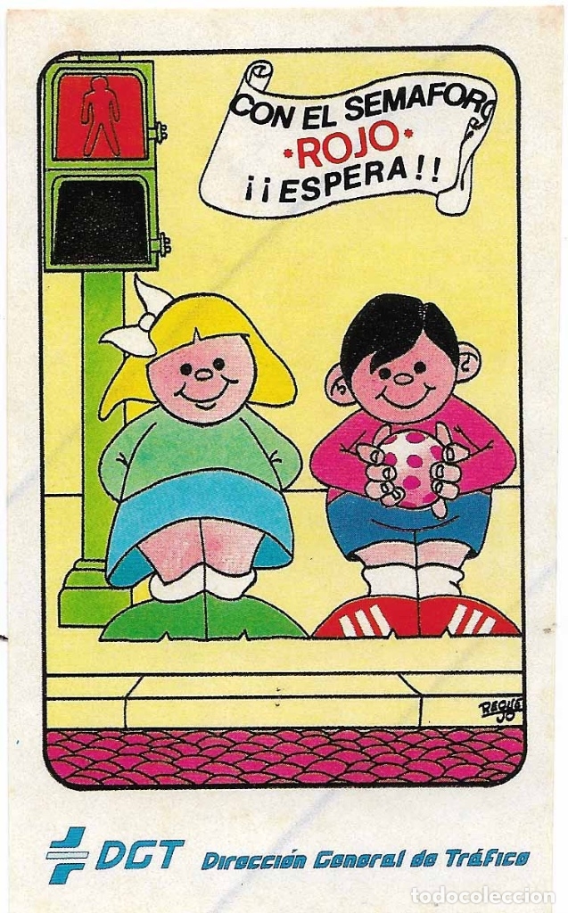 Autocollants de collection: DIRECCI&Oacute;N GENERAL DE TR&Aacute;FICO, A&Ntilde;OS 90