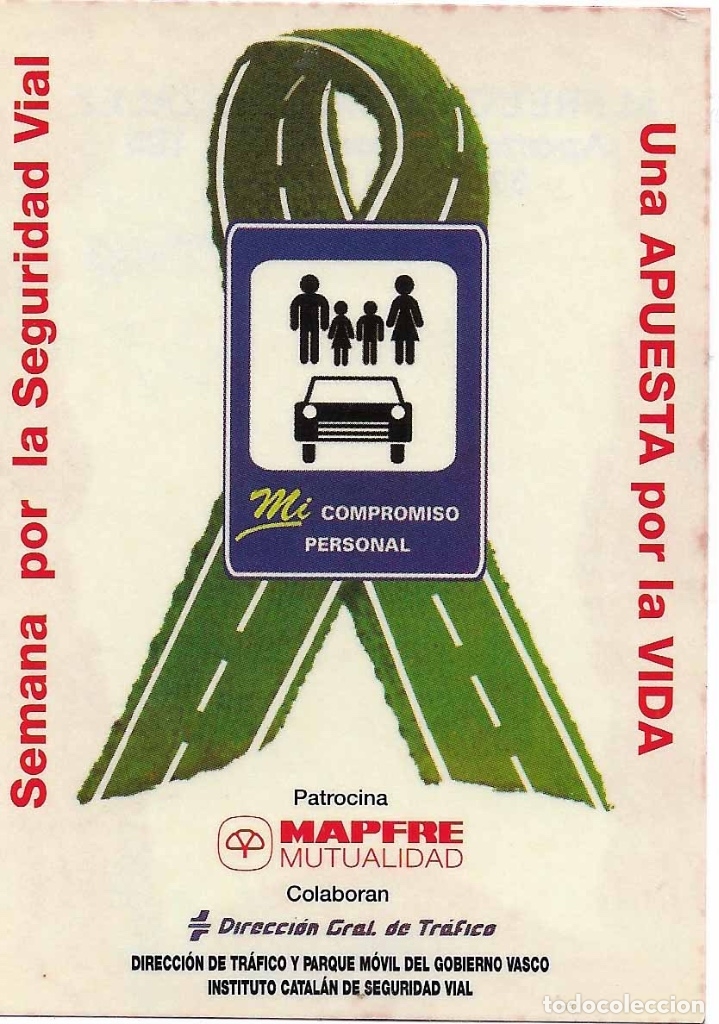 Autocollants de collection: DIRECCI&Oacute;N GENERAL DE TR&Aacute;FICO, A&Ntilde;OS 90