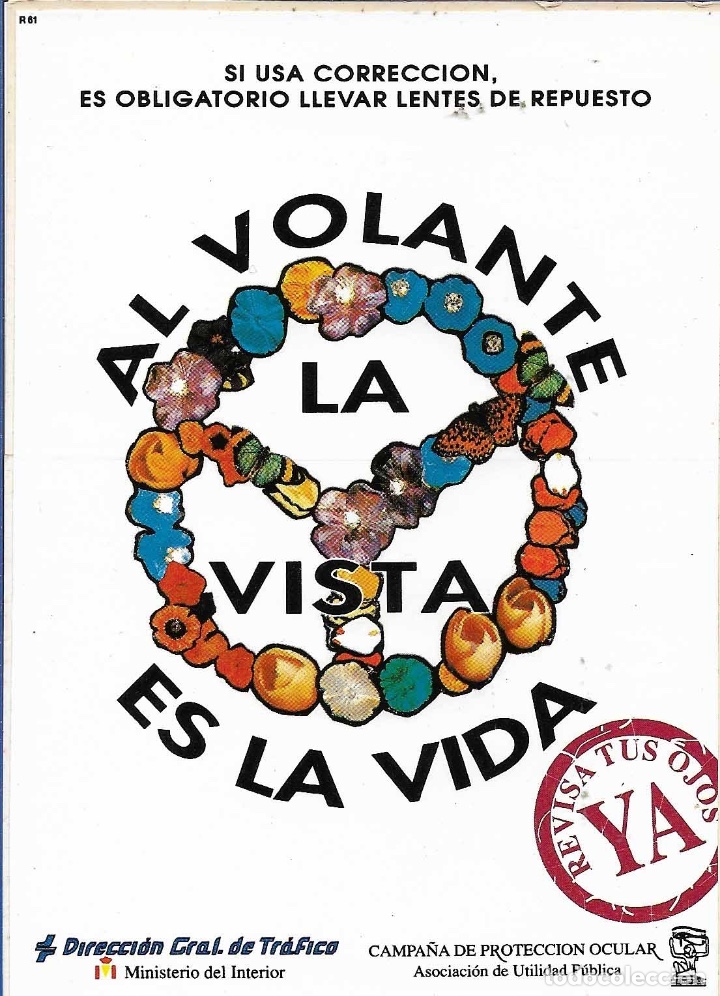 Pegatinas de colecci&oacute;n: DIRECCI&Oacute;N GENERAL DE TR&Aacute;FICO, A&Ntilde;OS 90