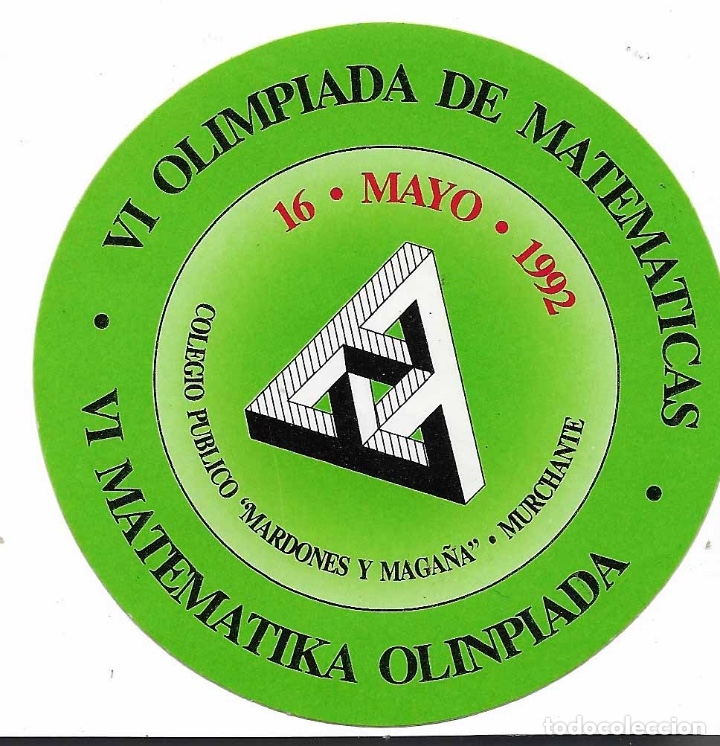 Pegatinas de colecci&oacute;n: C.P. MARDONES Y MAGA&Ntilde;A, MURCHANTE, 1992