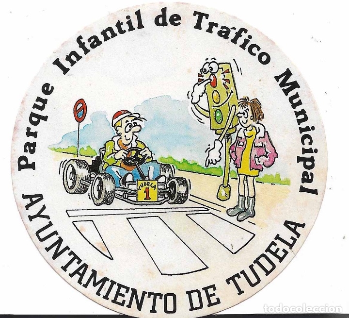Pegatinas de colecci&oacute;n: AYUNTAMIENTO DE TUDELA, A&Ntilde;OS 90
