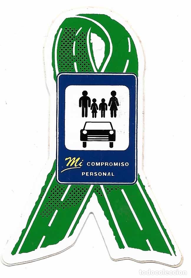 Pegatinas de colecci&oacute;n: SEGURIDAD VIAL, A&Ntilde;OS 90