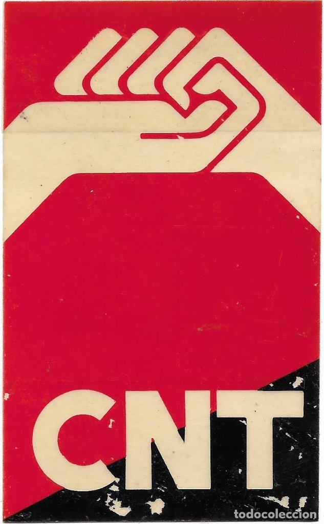 Pegatinas de colecci&oacute;n: CNT, A&Ntilde;OS 90