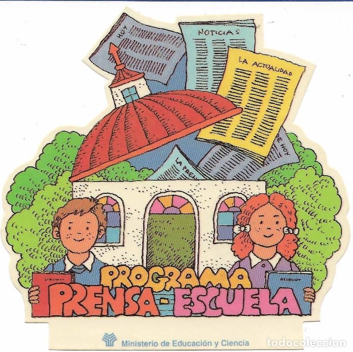 Autocollants de collection: MINISTERIO DE EDUCACI&Oacute;N Y CIENCIA, A&Ntilde;OS 90