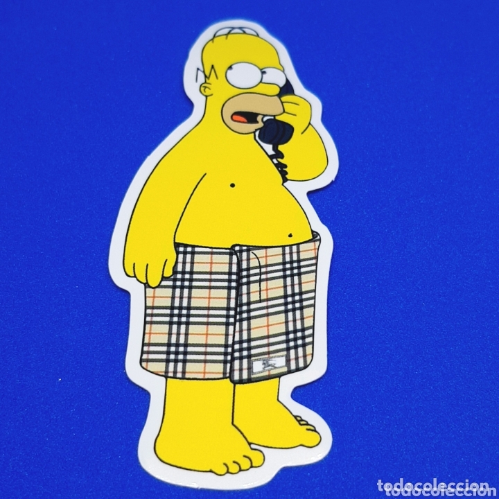 Pegatinas de colecci&oacute;n: (C-22) - PEGATINA PVC IMPERMEABLE - LOS SIMPSONS