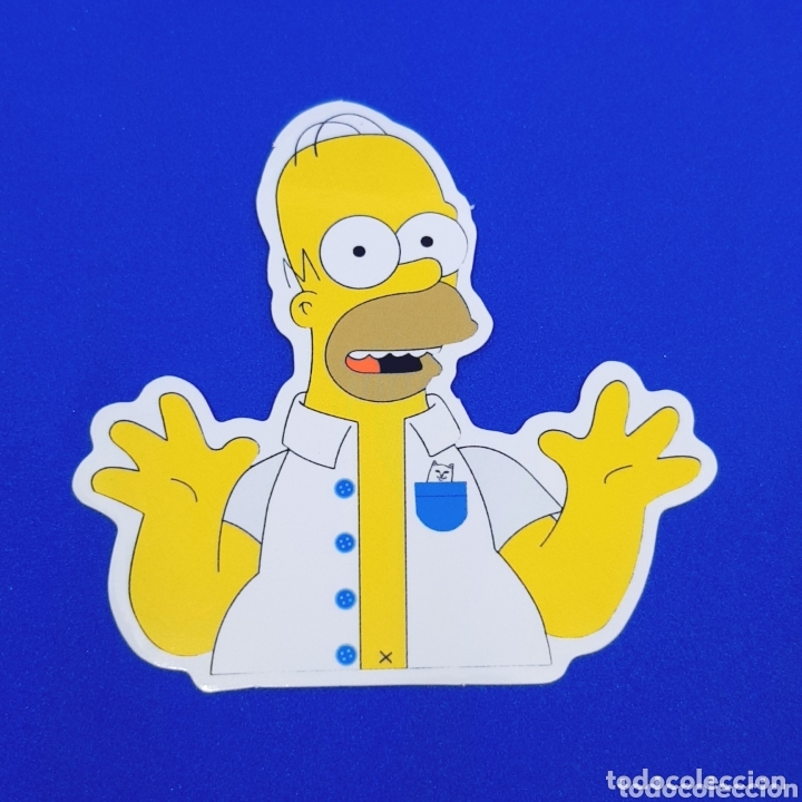 Pegatinas de colecci&oacute;n: (C-22) - PEGATINA PVC IMPERMEABLE - LOS SIMPSONS