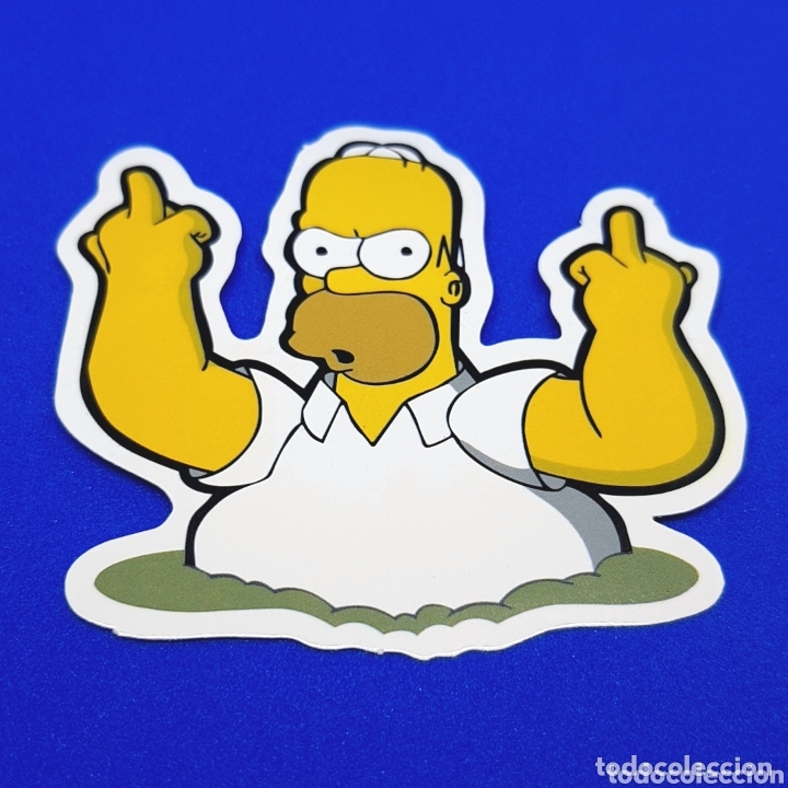 Pegatinas de colecci&oacute;n: (C-22) - PEGATINA PVC IMPERMEABLE - LOS SIMPSONS