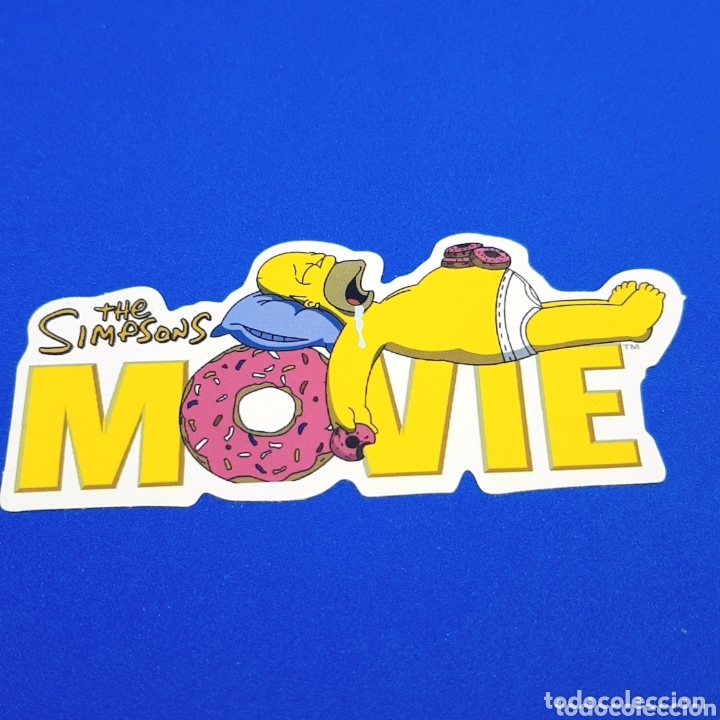 Pegatinas de colecci&oacute;n: (C-22) - PEGATINA PVC IMPERMEABLE - LOS SIMPSONS