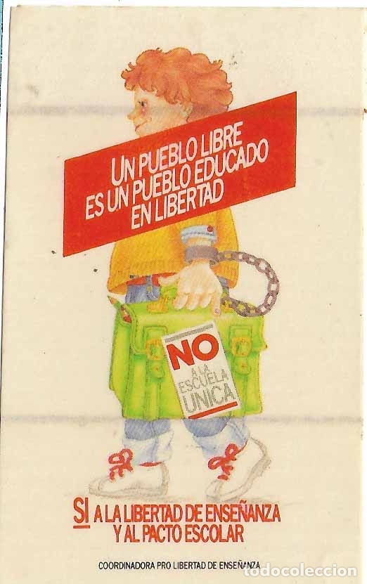 Pegatinas de colecci&oacute;n: COORDINADORA PRO LIBERTAD DE ENSE&Ntilde;ANZA, A&Ntilde;OS 80
