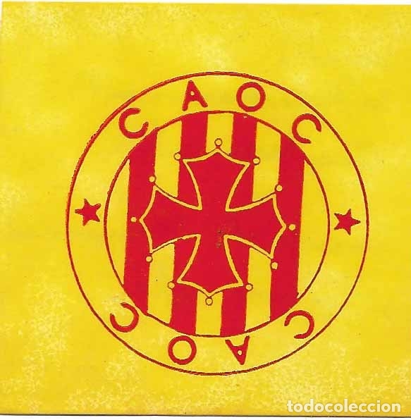 Pegatinas de colecci&oacute;n: CERCLE D'AGERMANAMENT OCCITANO-CATALA, A&Ntilde;OS 80