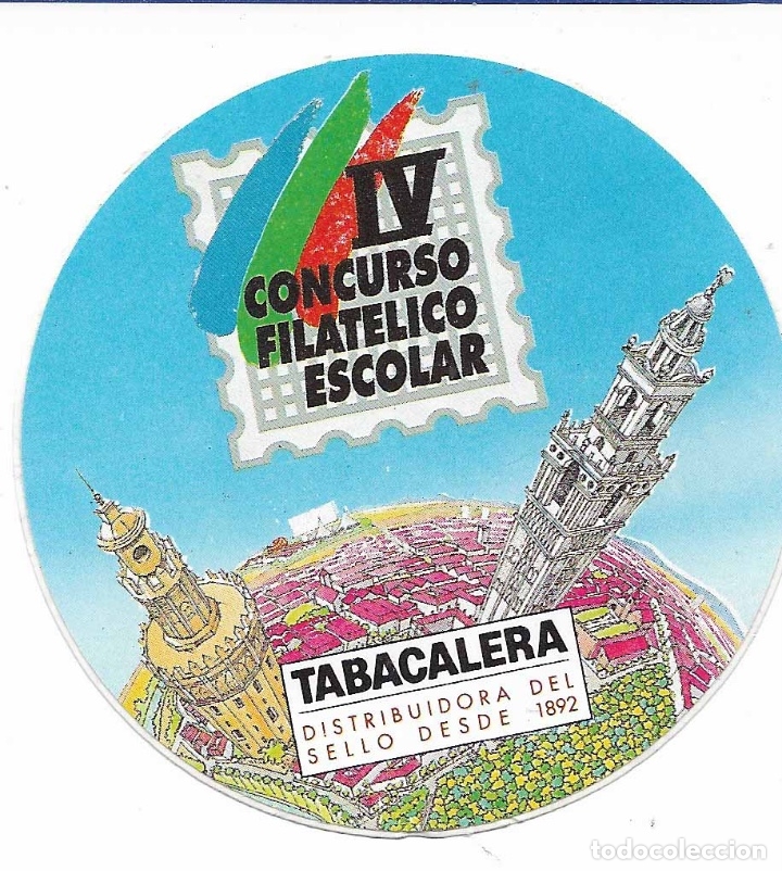 Pegatinas de colecci&oacute;n: TABACALERA 1991 - Foto 1