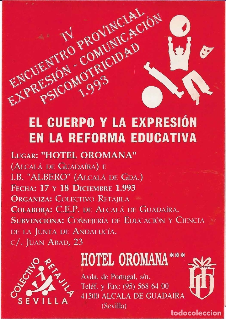 Pegatinas de colecci&oacute;n: JUNTA DE ANDALUC&Iacute;A CONSEJER&Iacute;A DE EDUCACI&Oacute;N,  ALCAL&Aacute; DE GUADAIRA 1993