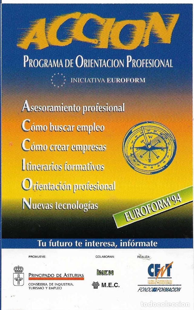 Pegatinas de colecci&oacute;n: EUROFORM 94, PRINCIPADO DE ASTURIAS