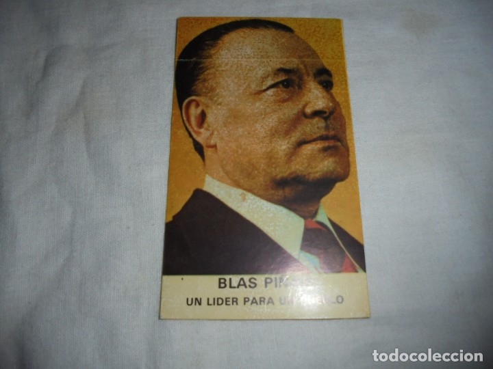 Autocolantes de cole&ccedil;&atilde;o: PEGATINA POLITICA  BLAS PI&Ntilde;AR UN LIDER PARA UN PUEBLO