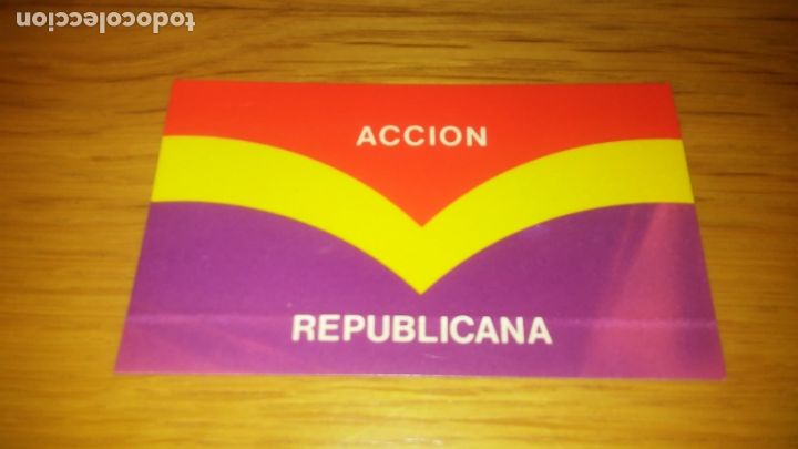 Sammlung von Aufklebern: pegatina politica transicion comunista accion republicana