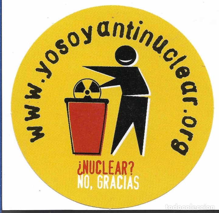 Pegatinas de colecci&oacute;n: ANTINUCLEAR