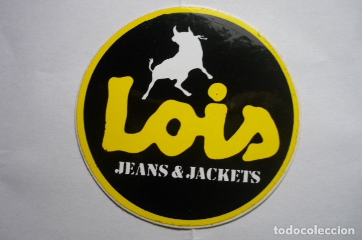 Pegatinas de colecci&oacute;n: pegatina lois   cm - Foto 1